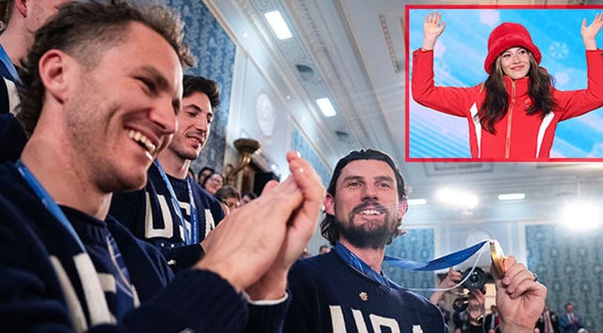 Media Outlet Praises Athlete Who Competed for China, Slams U.S. Hockey Players for Meeting Trump